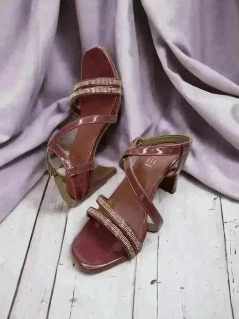 Coffee Brown Heels - cunei